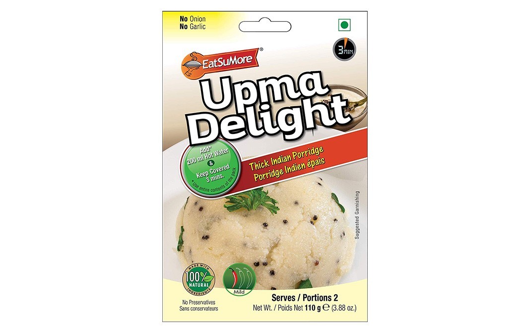 EatSuMore Upma Delight    Pack  110 grams
